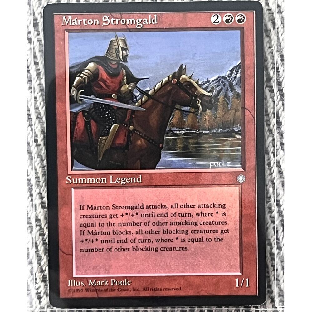 Marton Stromgald – 1995 Ice Age – Magic: The Gathering